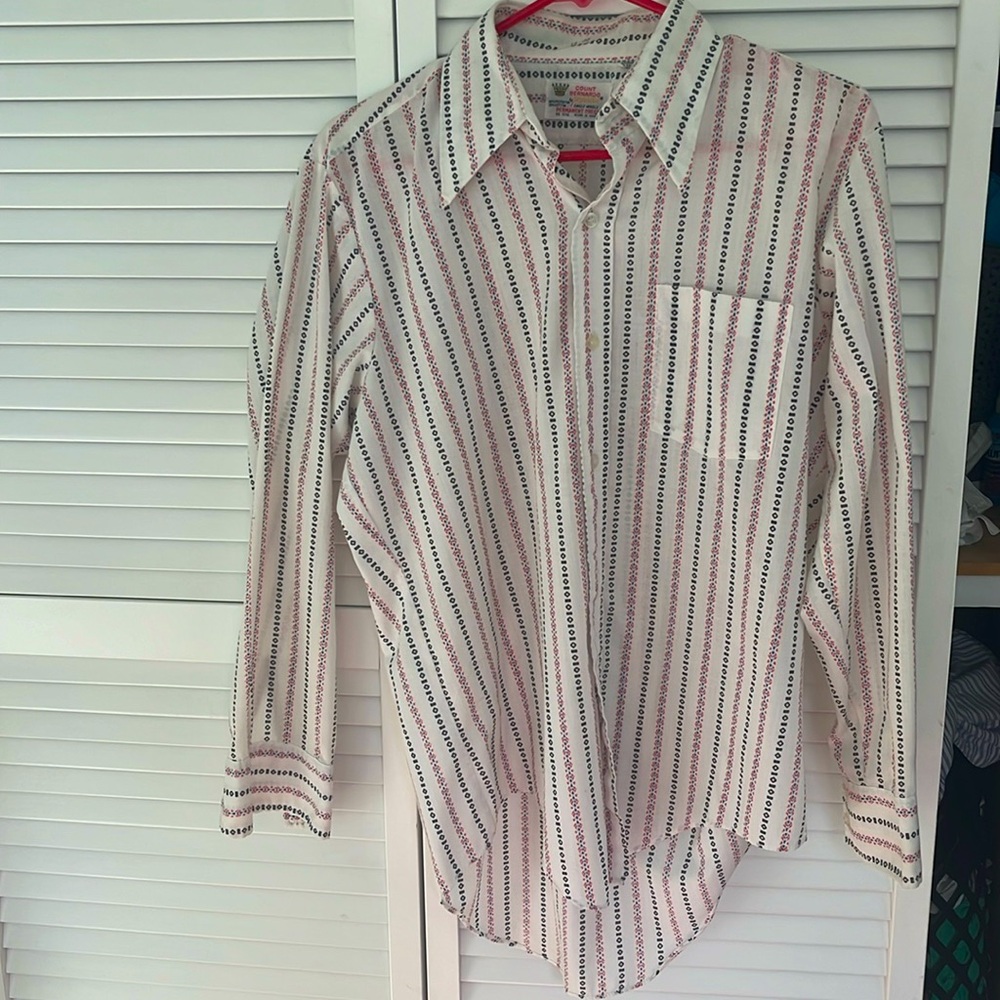 Vintage 70s Count Bernardo button down